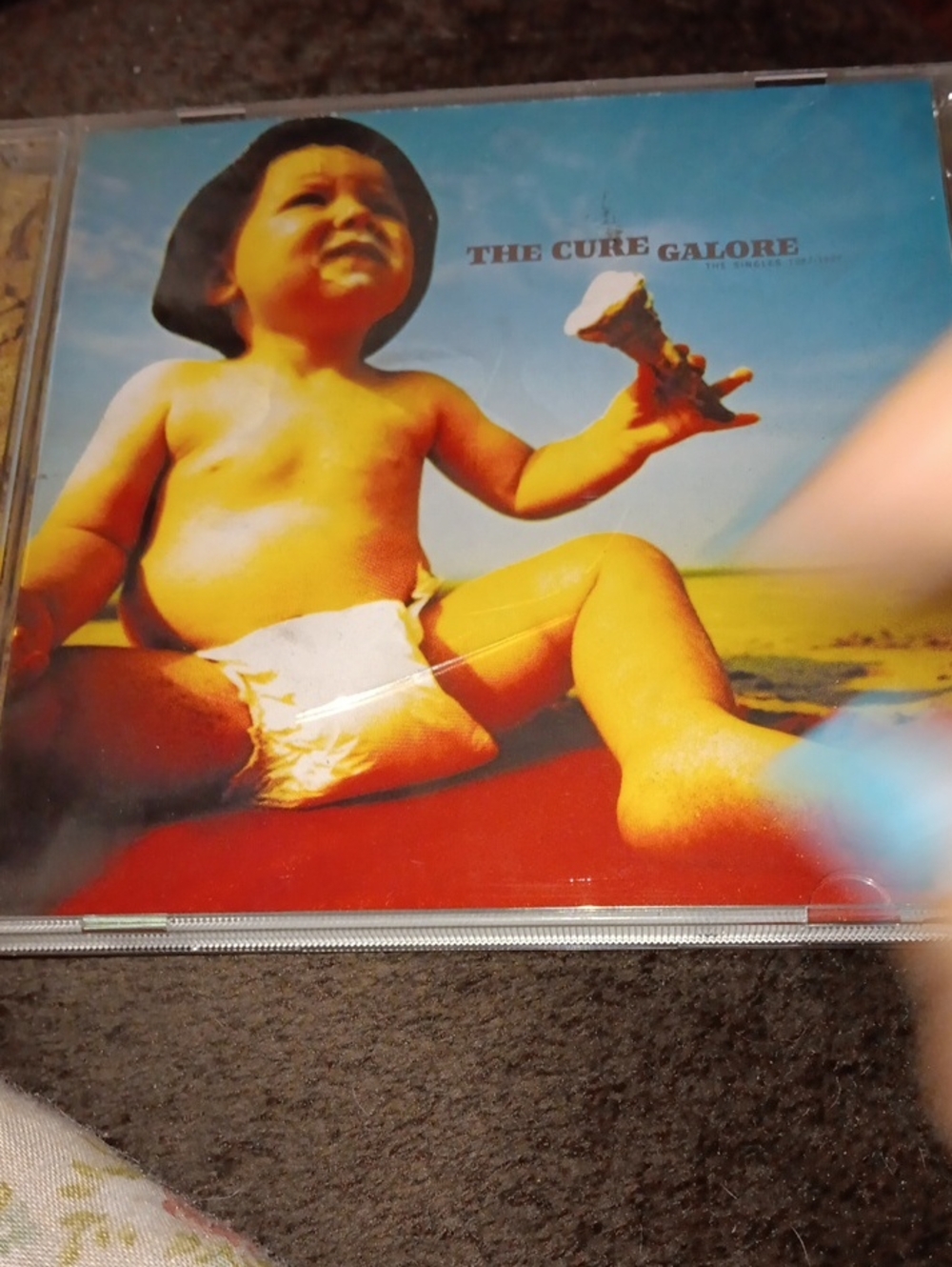 The Cure - Galore CD - Yellow & Blue Cover